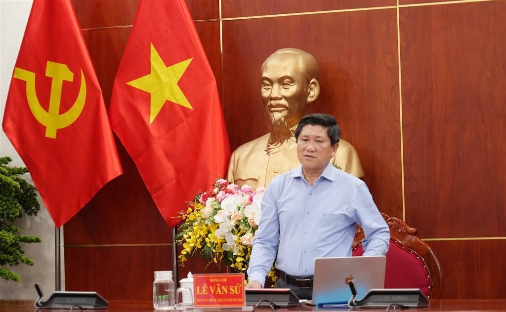 Phó Chủ tịch UBND tỉnh Lê Văn Sử chỉ đạo xây dựng cơ sở dữ liệu đất đai Cà Mau