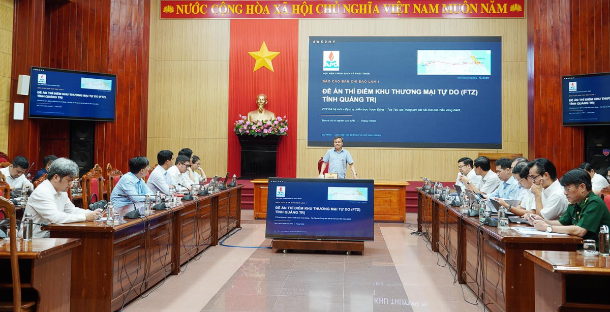 Quảng Trị hoàn thiện Đề án thí điểm Khu Thương mại tự do theo định hướng 