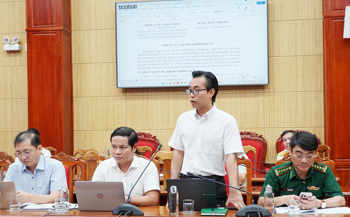 Quảng Trị hoàn thiện Đề án thí điểm Khu Thương mại tự do theo định hướng 