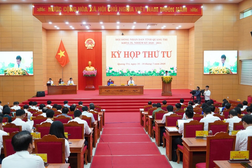 Quảng Trị khai mạc Kỳ họp thứ 4 HĐND tỉnh khóa IX, tập trung thúc đẩy mục tiêu tăng trưởng năm 2026