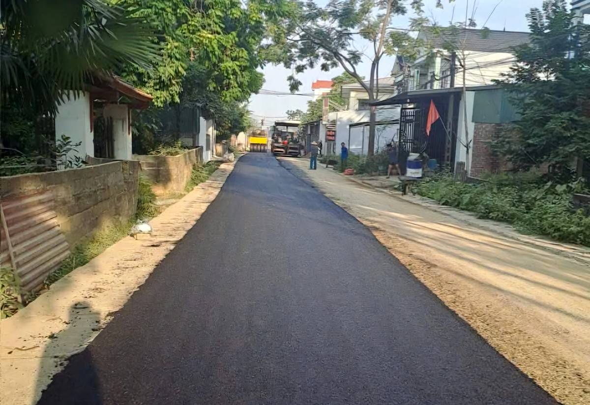 Phú Thọ: Tăng tốc về đích sớm tuyến đường 8 tỷ đồng tại Hiền Quan