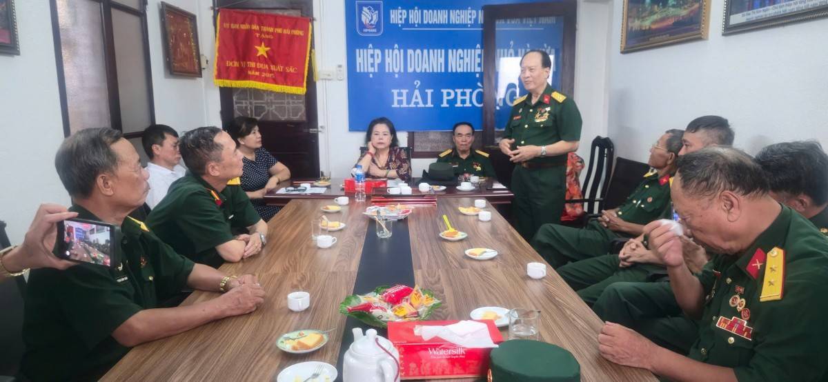 Hiệp hội Doanh nghiệp nhỏ và vừa Hải Phòng tri ân các thương binh doanh nhân nhân kỷ niệm 79 năm Ngày Thương binh - Liệt sĩ