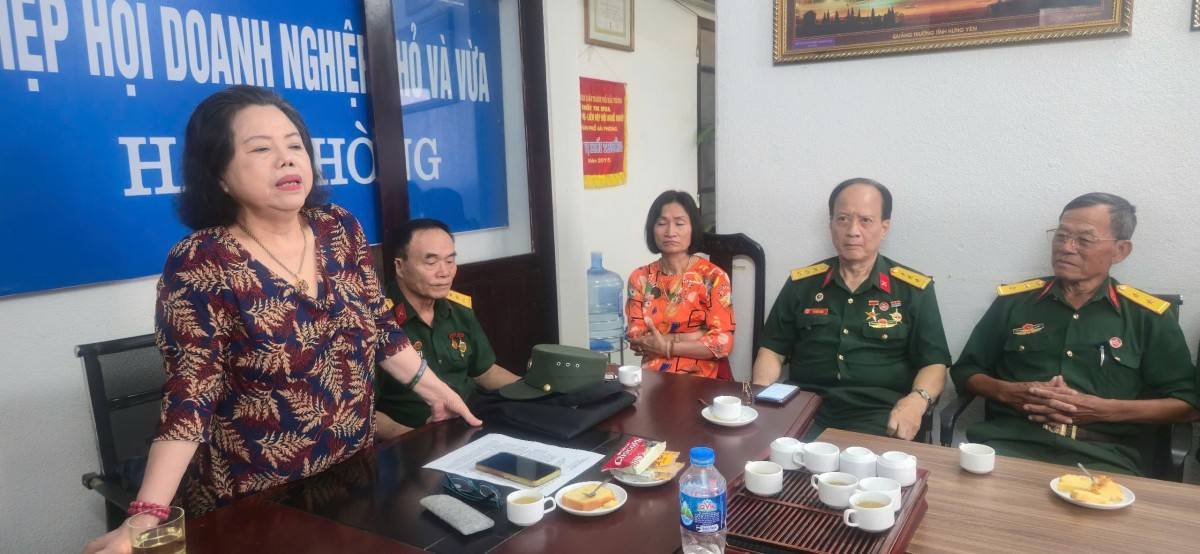 Hiệp hội Doanh nghiệp nhỏ và vừa Hải Phòng tri ân các thương binh doanh nhân nhân kỷ niệm 79 năm Ngày Thương binh - Liệt sĩ