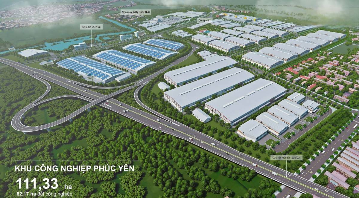 Phú Thọ giao gần 19 ha đất cho dự án Khu công nghiệp Phúc Yên