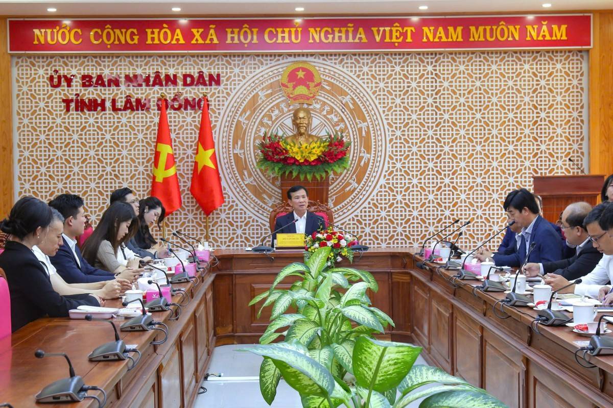 Tập đoàn Tô Thương đẩy mạnh khảo sát đầu tư các dự án hạ tầng trọng điểm tại Lâm Đồng