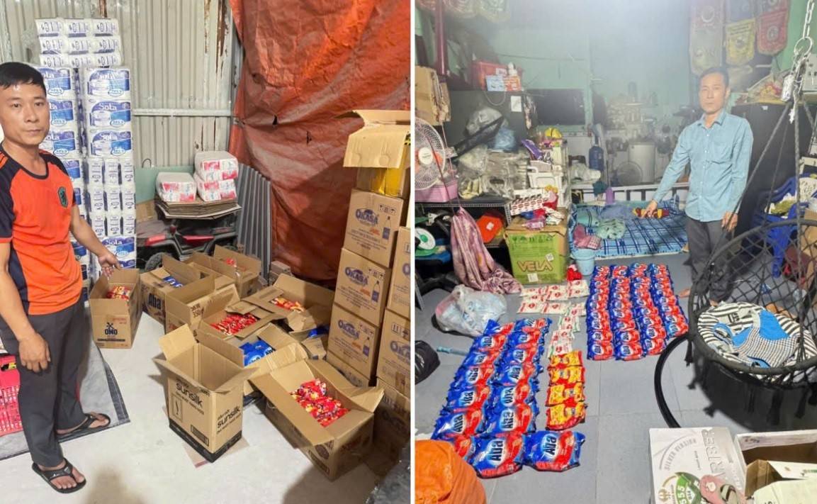 Tại cơ quan điều tra, các đối tượng khai nhận đã thu mua hơn 1,1 tấn nguyên liệu bột ngọt và khoảng 300kg nguyên liệu hạt nêm trôi nổi trên thị trường để sản xuất hàng giả. 