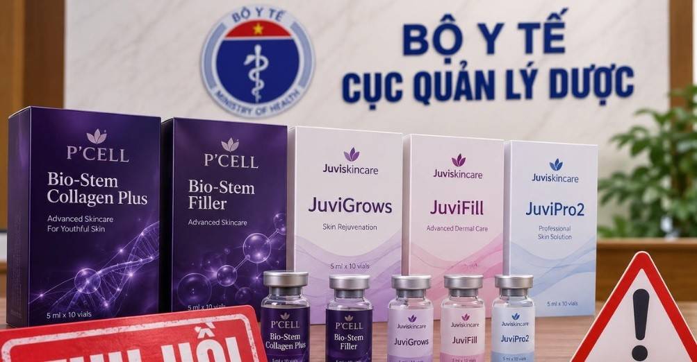 Bộ Y tế thu hồi, tiêu hủy 5 sản phẩm mỹ phẩm của Kencare Việt Nam trên toàn quốc.