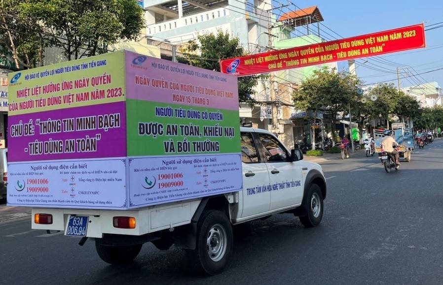 Hoạt động tuyên truyền của Hội Bảo vệ quyền lợi người tiêu dùng tỉnh Tiền Giang
