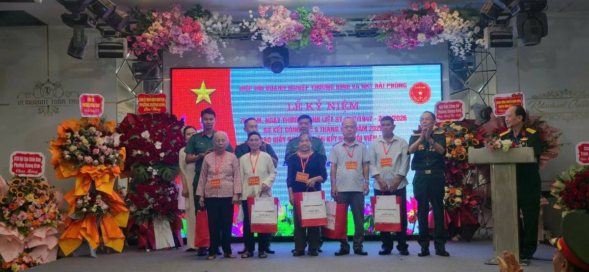 Doanh nhân thương binh Hải Phòng: Tri ân quá khứ, kiến tạo tương lai