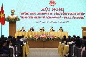 Thủ tướng Lê Minh Hưng: Gỡ vướng đến cùng để doanh nghiệp yên tâm đầu tư