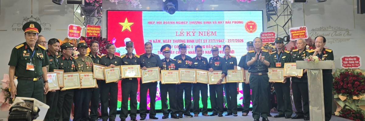Doanh nhân thương binh Hải Phòng: Tri ân quá khứ, kiến tạo tương lai