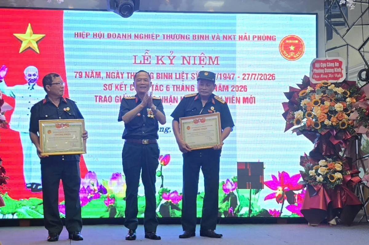 Doanh nhân thương binh Hải Phòng: Tri ân quá khứ, kiến tạo tương lai