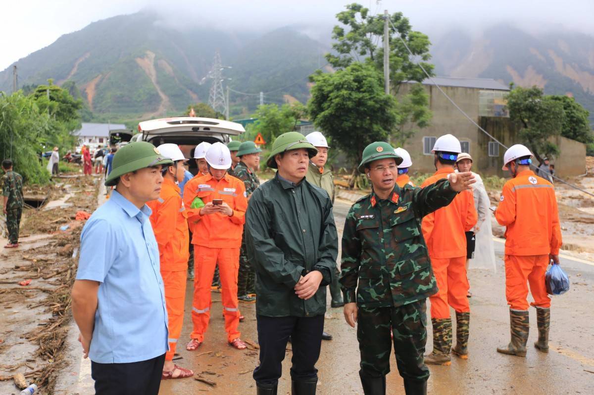 Lai Châu chỉ đạo khẩn ứng phó mưa lũ, trực ban 24/24 giờ