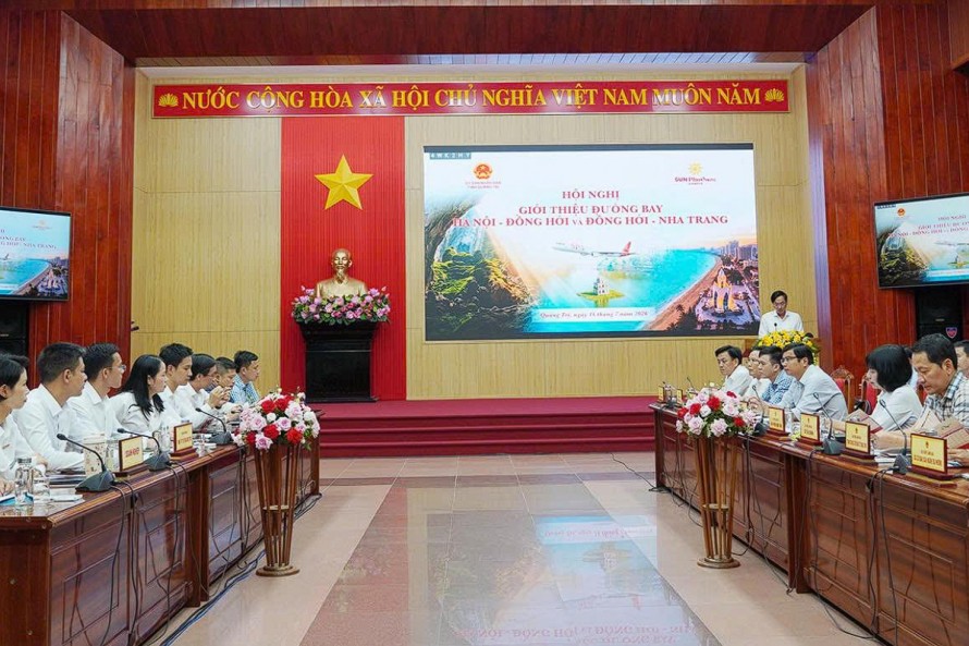 Sun PhuQuoc Airways khai trương hai đường bay mới đến Quảng Trị từ tháng 8/2026