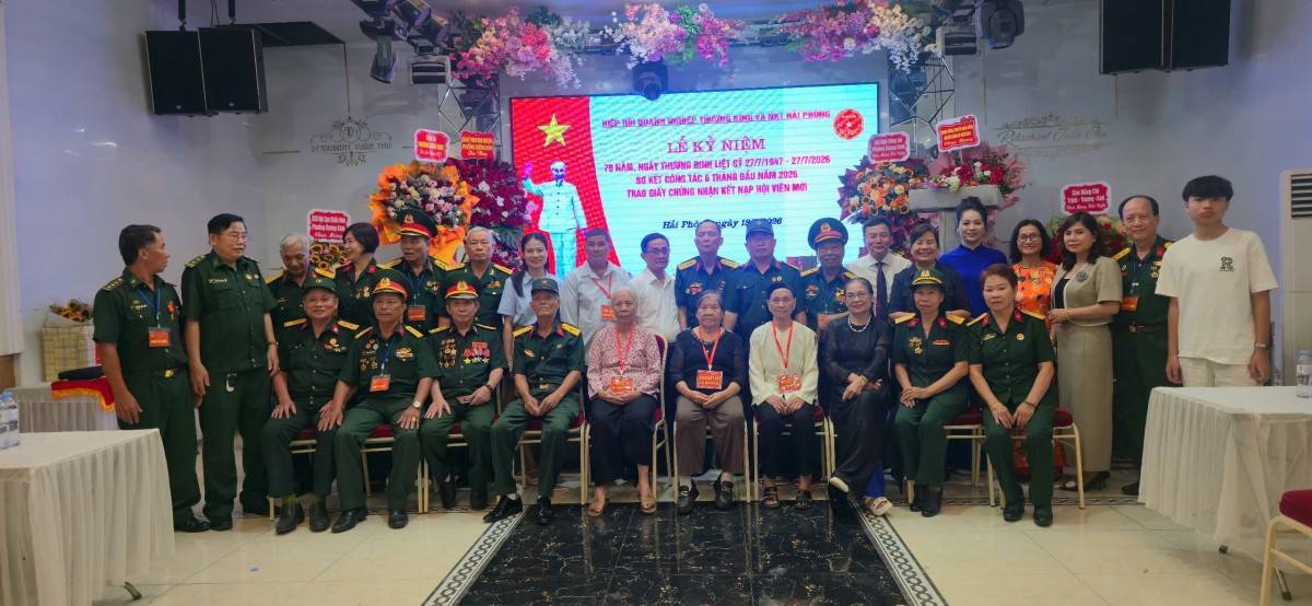 Doanh nhân thương binh Hải Phòng: Tri ân quá khứ, kiến tạo tương lai