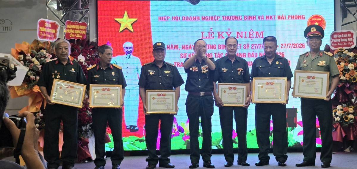 Doanh nhân thương binh Hải Phòng: Tri ân quá khứ, kiến tạo tương lai