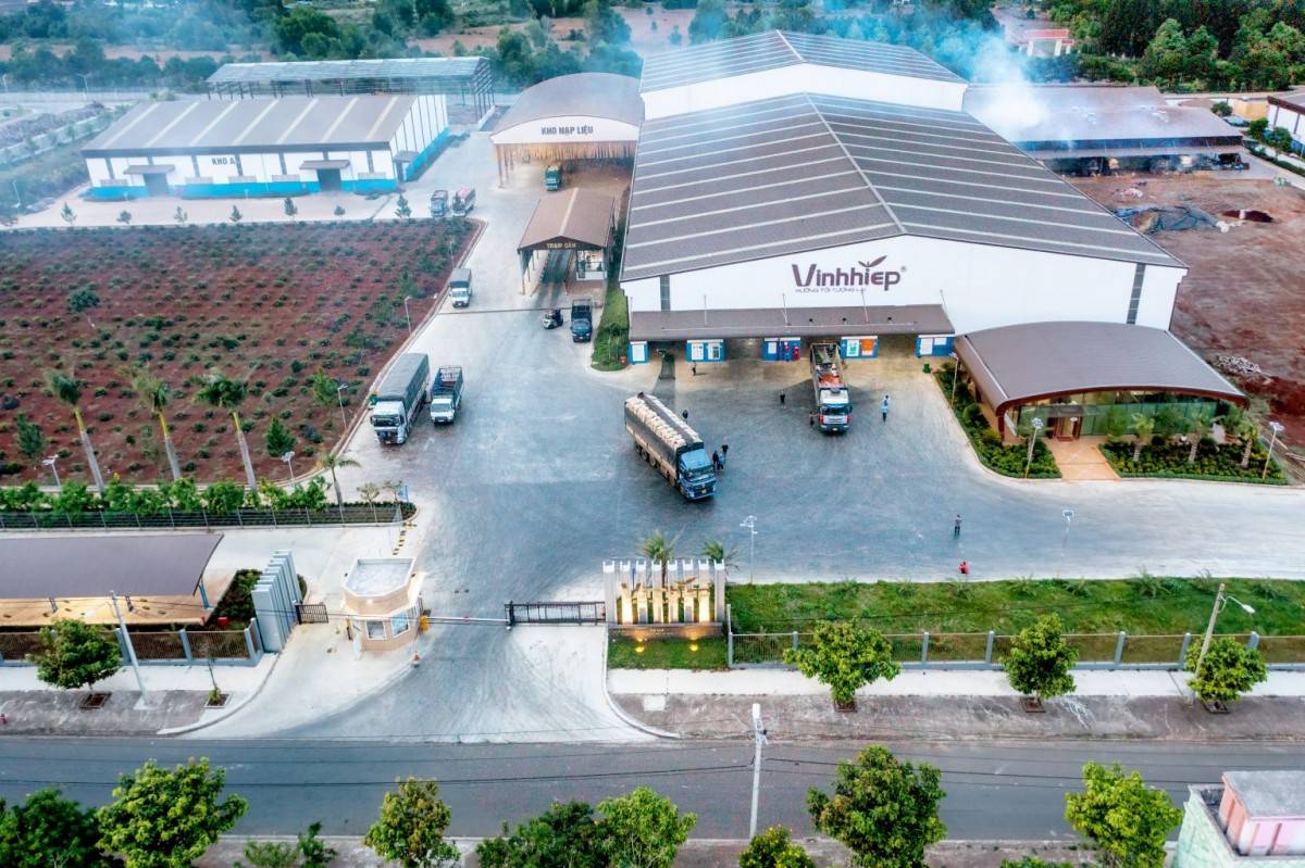 Công ty TNHH Vĩnh Hiệp là nhà đầu tư dự án Viện nghiên cứu và phát triển cà phê AI – Gia Lai với tổng vốn 326 tỷ đồng, hướng đến ứng dụng khoa học công nghệ và trí tuệ nhân tạo vào phát triển ngành cà phê.