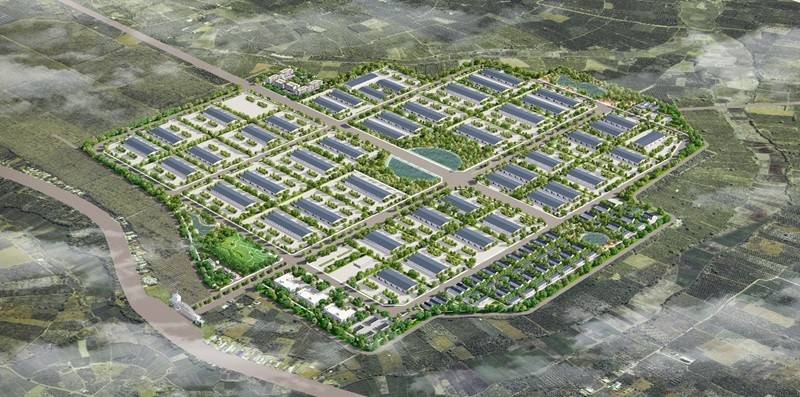 Phối cảnh Khu công nghiệp Đak Đoa - dự án có tổng vốn đầu tư dự kiến hơn 2.113 tỷ đồng, được kỳ vọng góp phần mở rộng không gian phát triển công nghiệp và nâng cao sức hấp dẫn đầu tư của Gia Lai.