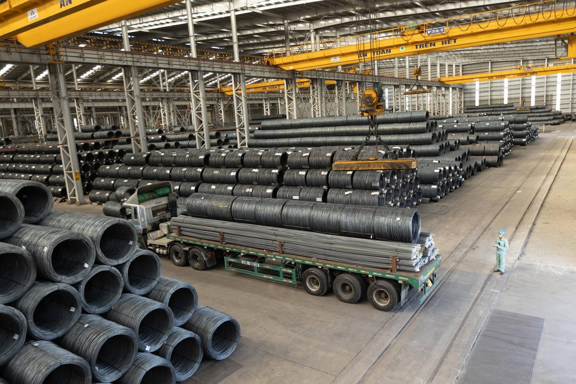 Xuất khẩu thép chuyển hướng thị trường, Brazil và Hoa Kỳ bứt phá tăng trưởng