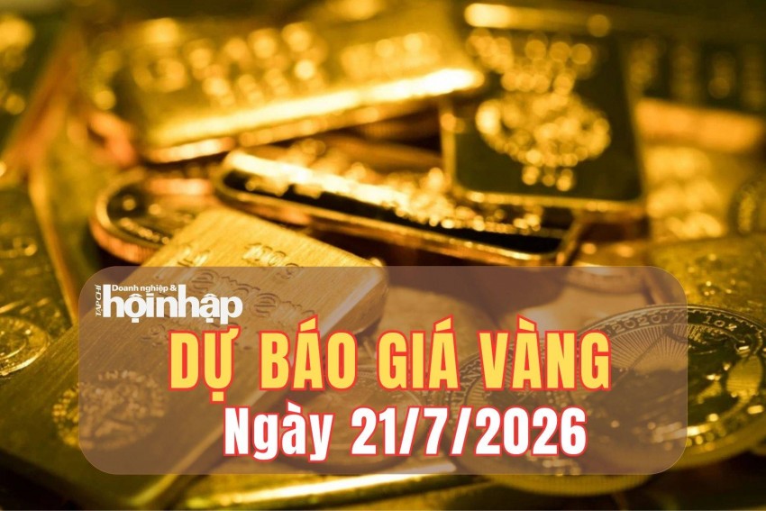 Dự báo giá vàng ngày mai 21/7: Áp lực giảm vẫn lớn, vàng khó bứt phá