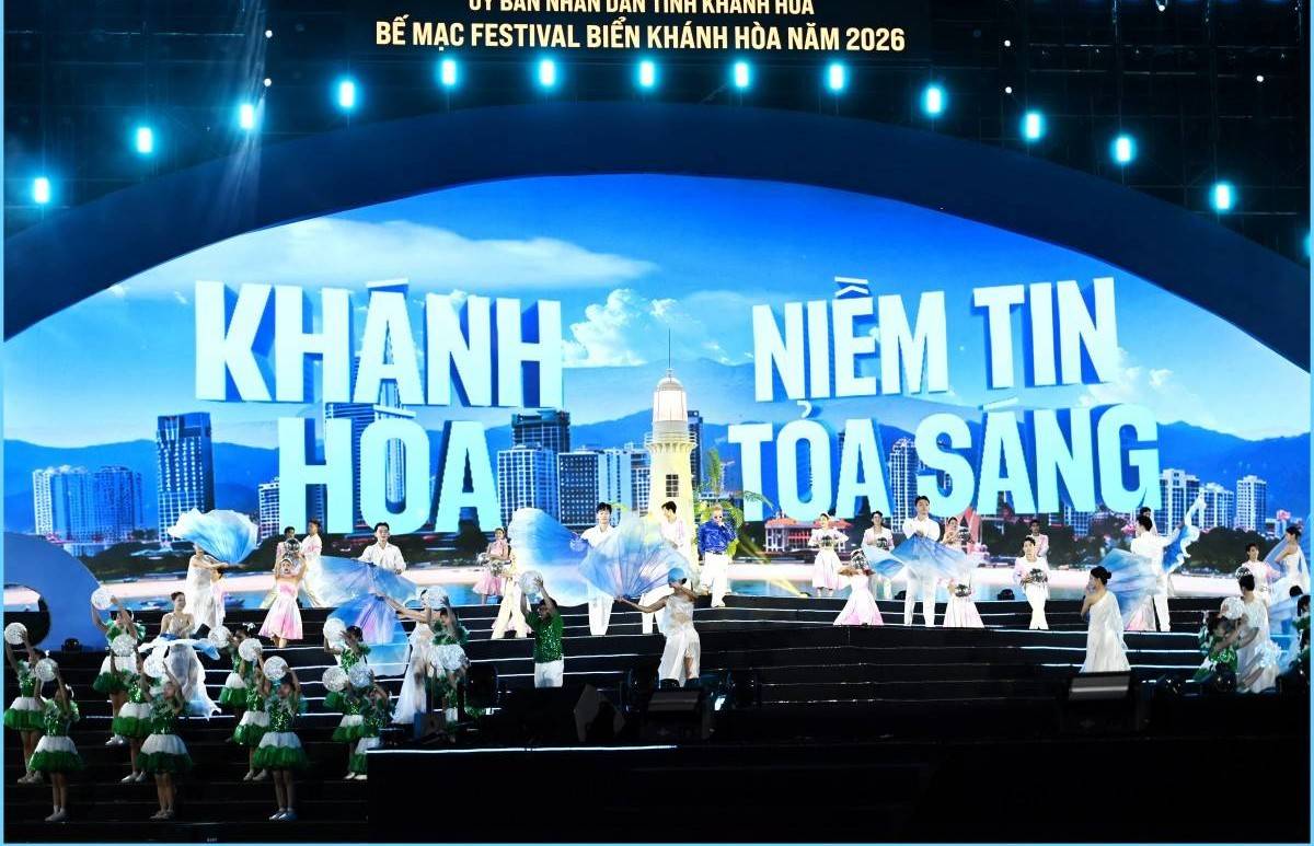 Bế mạc Festival Biển Khánh Hòa 2026, khép lại chuỗi sự kiện sôi động bên vịnh Nha Trang