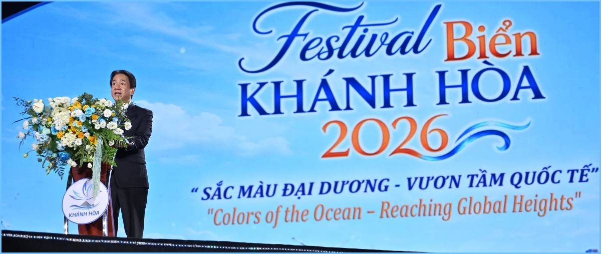 Bế mạc Festival Biển Khánh Hòa 2026, khép lại chuỗi sự kiện sôi động bên vịnh Nha Trang