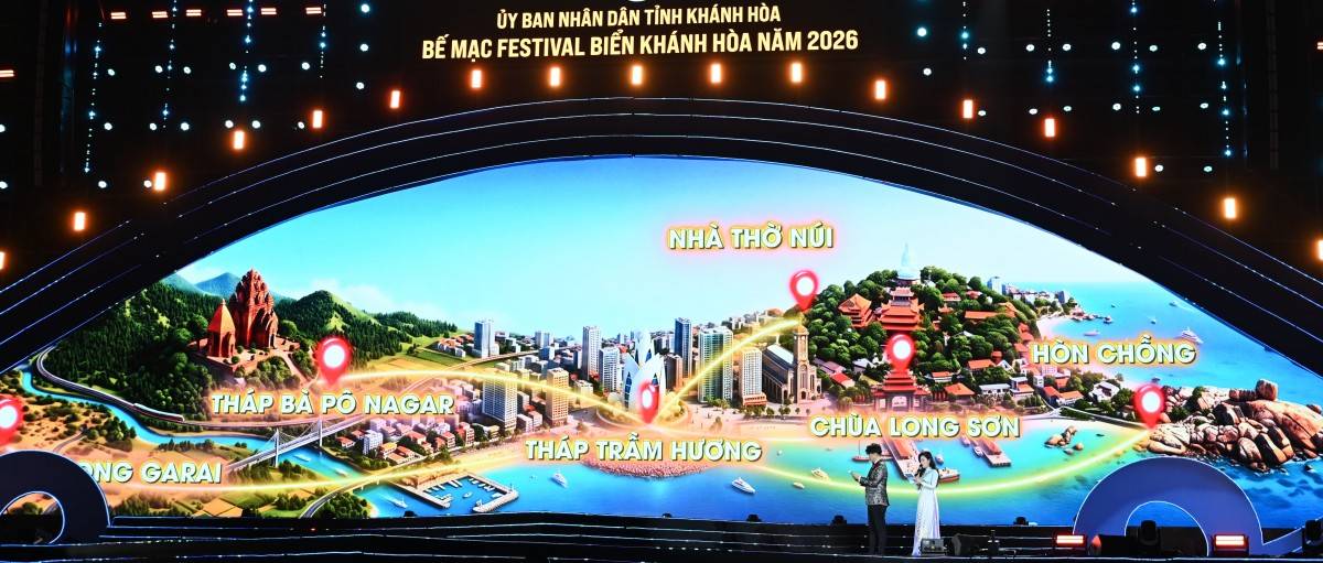 Bế mạc Festival Biển Khánh Hòa 2026, khép lại chuỗi sự kiện sôi động bên vịnh Nha Trang
