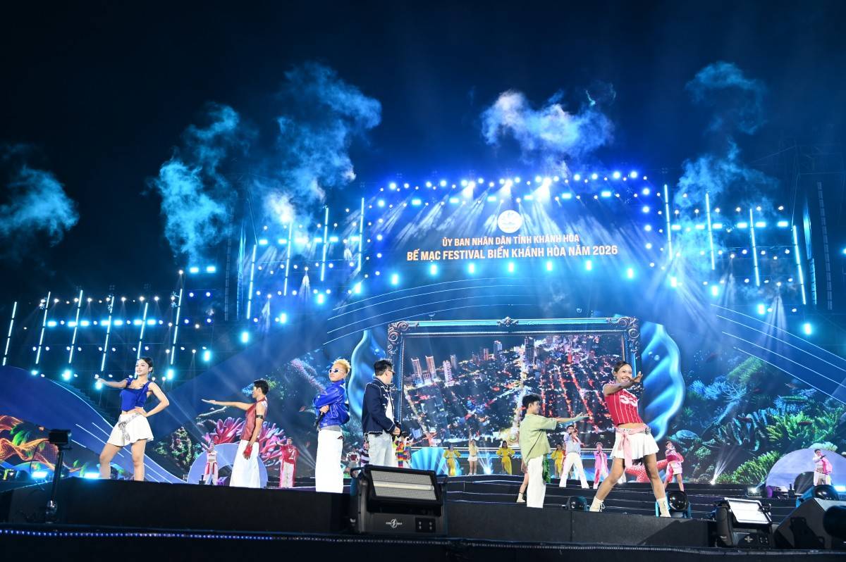 Bế mạc Festival Biển Khánh Hòa 2026, khép lại chuỗi sự kiện sôi động bên vịnh Nha Trang