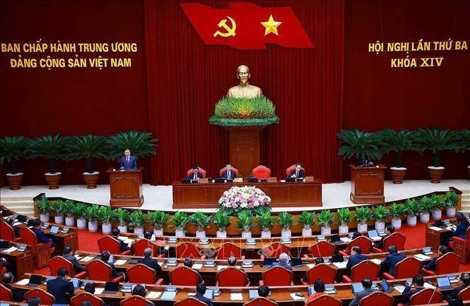 Khai mạc Hội nghị Trung ương 3 khóa XIV, tập trung tháo gỡ rào cản phát triển