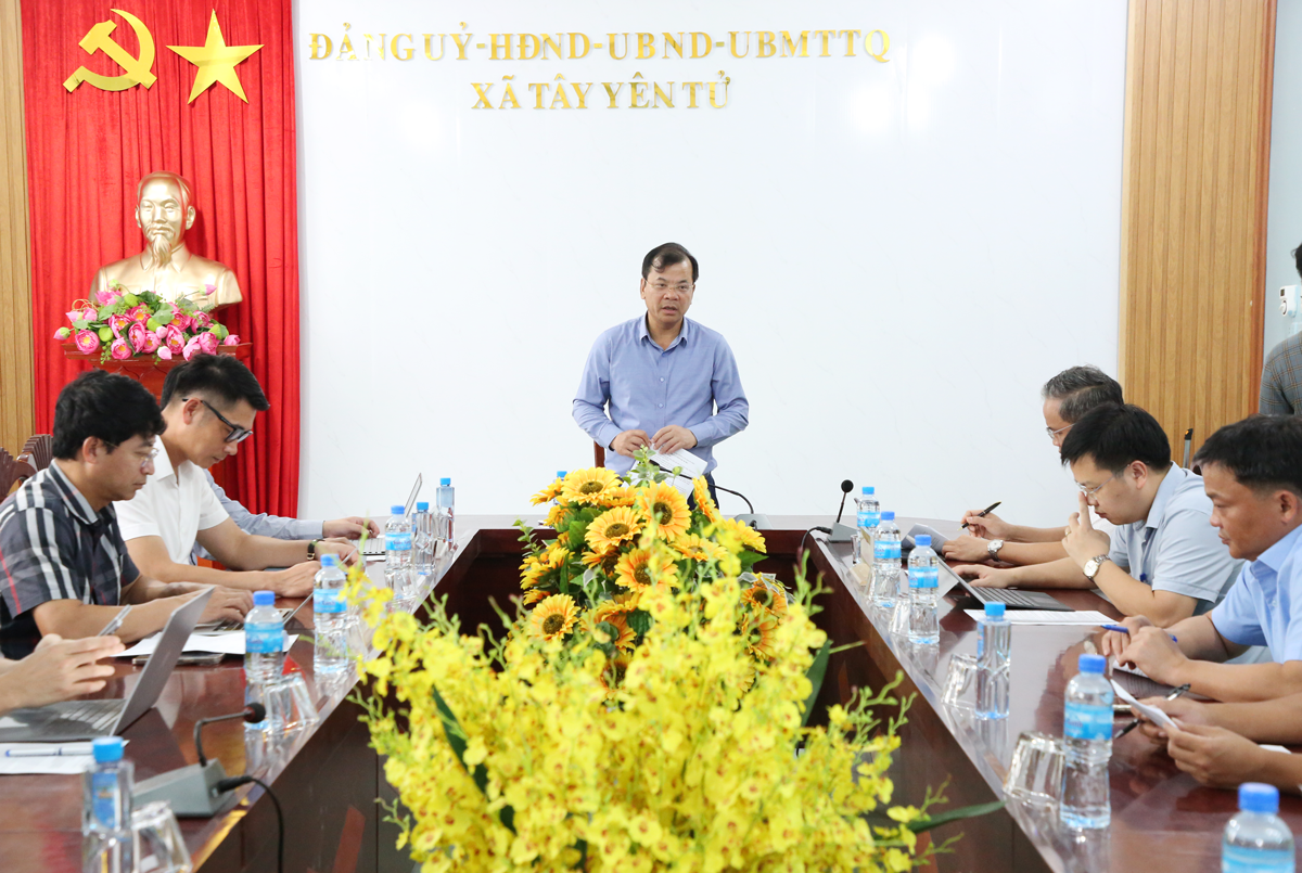 Phó Chủ tịch UBND tỉnh Phan Thế Tuấn chỉ đạo một số nhiệm vụ cần tập trung triển khai trong thời gian tới.
