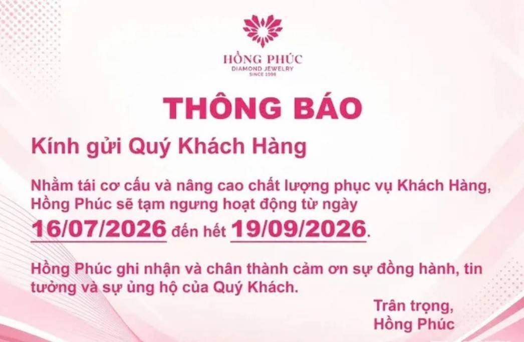 Cửa hàng kinh doanh kim cương tạm ngưng giao dịch giữa áp lực khách bán lại tăng cao