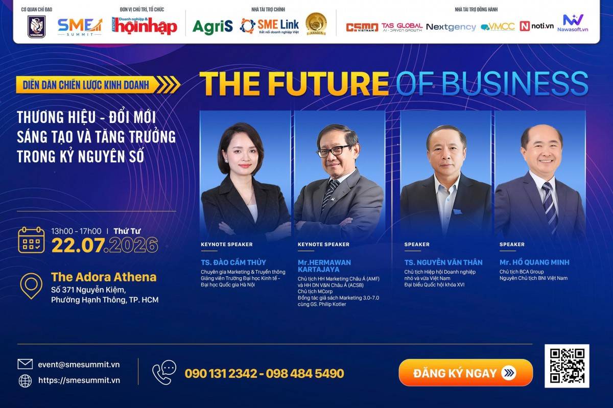 TP. Hồ Chí Minh: The Future of Business 2026 sẵn sàng bùng nổ