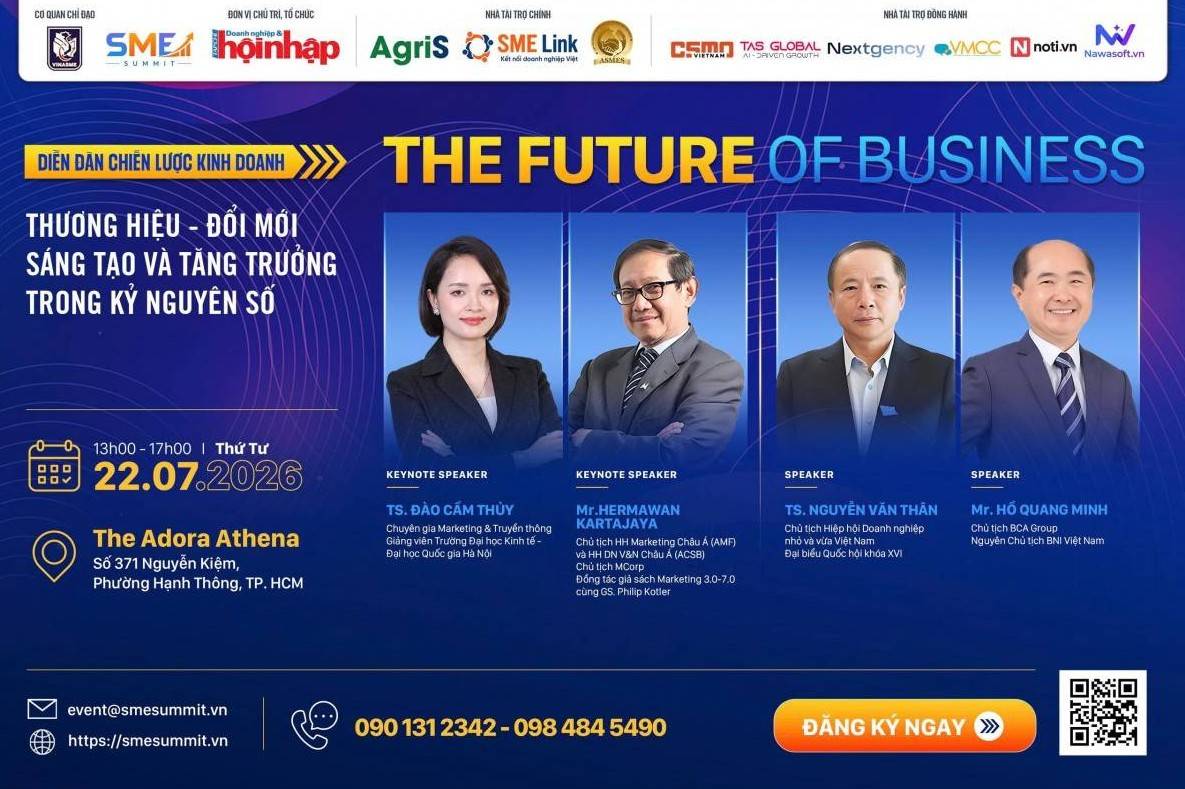 TP. Hồ Chí Minh: The Future of Business 2026 sẵn sàng bùng nổ