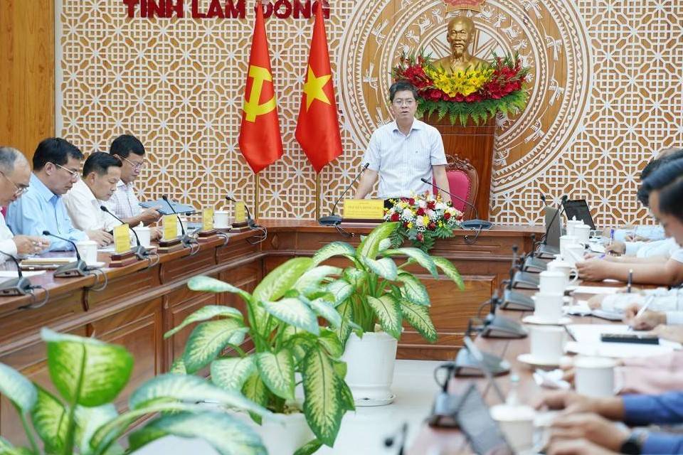 Lãnh đạo UBND tỉnh Lâm Đồng yêu cầu Sở Xây dựng đẩy mạnh chuyển đổi số, hoàn thiện cơ sở dữ liệu chuyên ngành