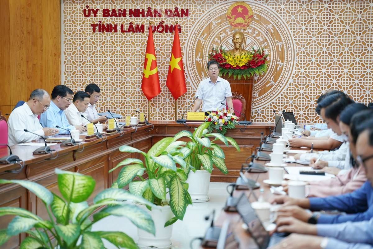 Lãnh đạo UBND tỉnh Lâm Đồng yêu cầu Sở Xây dựng đẩy mạnh chuyển đổi số