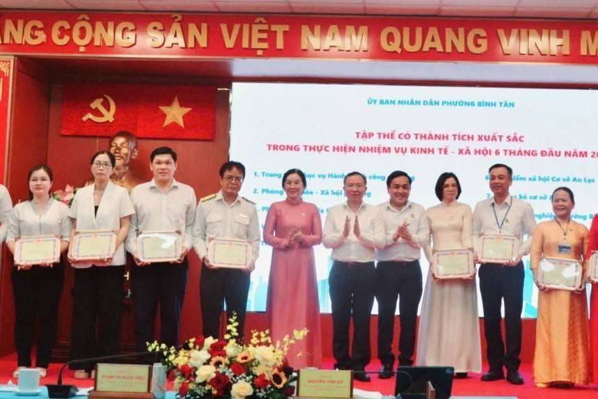 TP. Hồ Chí Minh: Phường Bình Tân lấy sự hài lòng của người dân làm động lực tăng trưởng