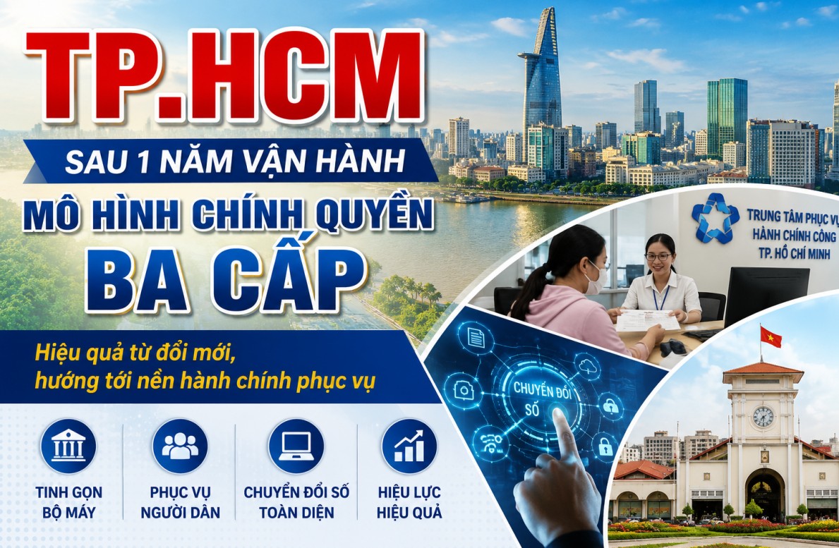 TP.HCM sau một năm vận hành mô hình chính quyền ba cấp