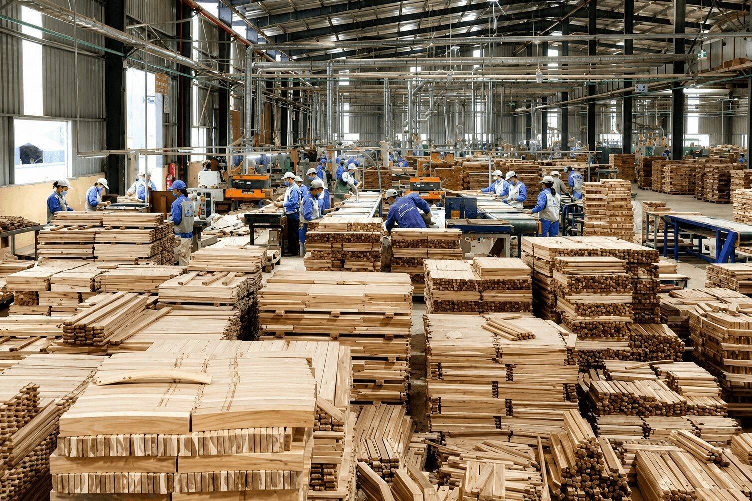 Trung Quốc vươn lên thành thị trường xuất khẩu gỗ lớn thứ hai của Việt Nam