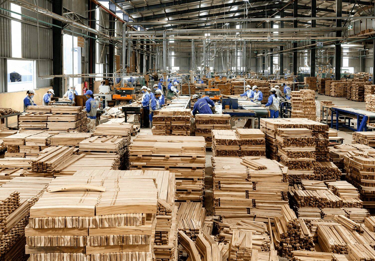 Trung Quốc vươn lên thành thị trường xuất khẩu gỗ lớn thứ hai của Việt Nam