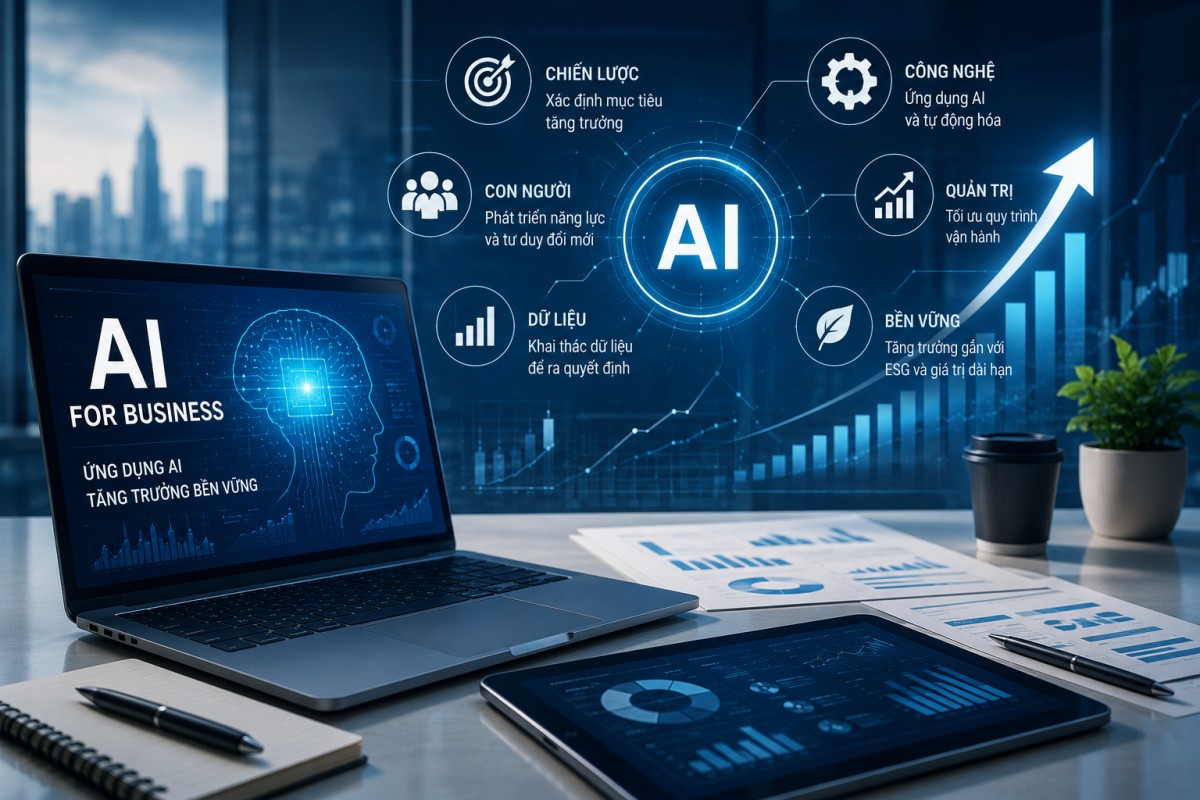 AI chỉ phát huy hiệu quả khi doanh nghiệp bắt đầu từ tư duy lãnh đạo