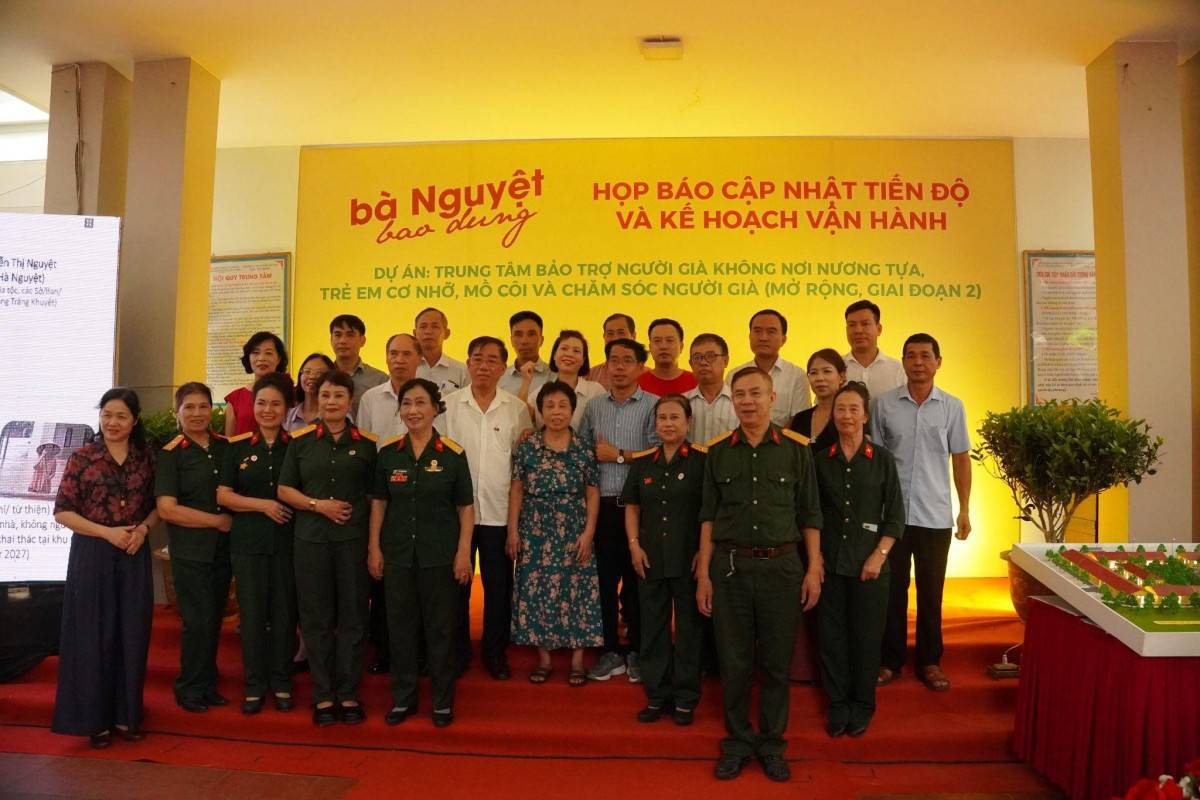 Hai đơn vị xã hội chung tay xây dựng Làng người già Bà Nguyệt Bao Dung