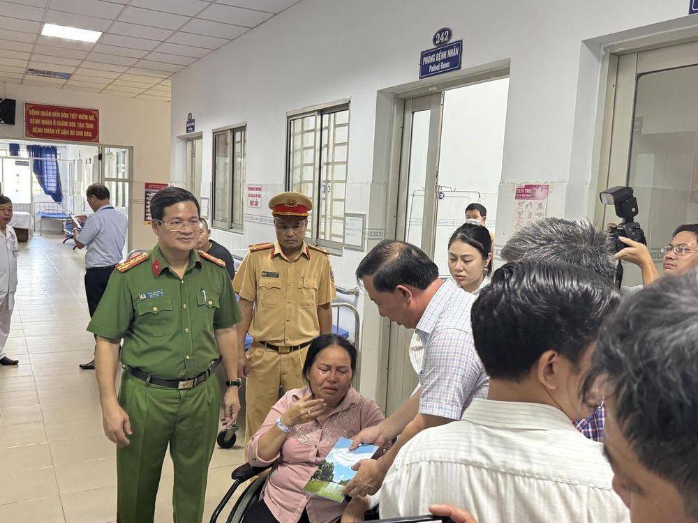 Đồng Nai hỗ trợ khẩn cấp nạn nhân vụ cháy xe khách, huy động tối đa nguồn lực cứu chữa