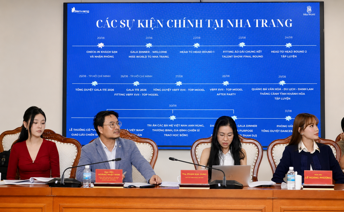 Kích cầu du lịch tỷ USD: Miss World 2026 biến Nha Trang thành điểm đến toàn cầu