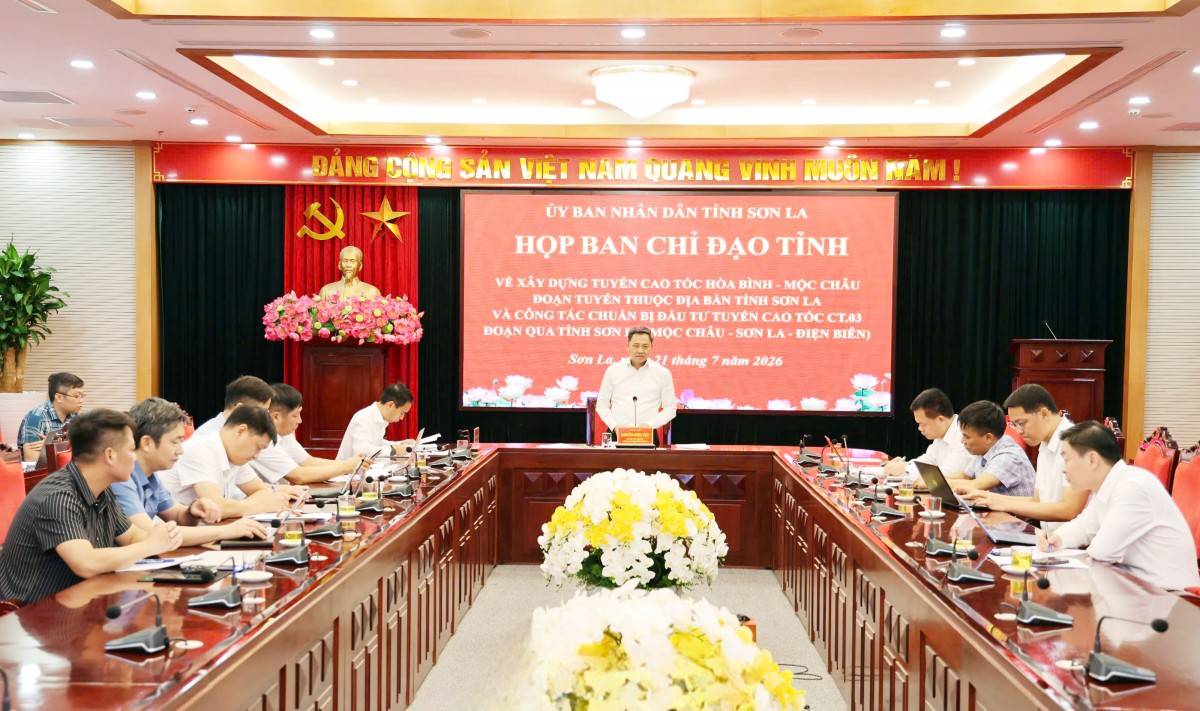 Sơn La tăng tốc hai dự án cao tốc trọng điểm, thúc đẩy giải ngân đầu tư công