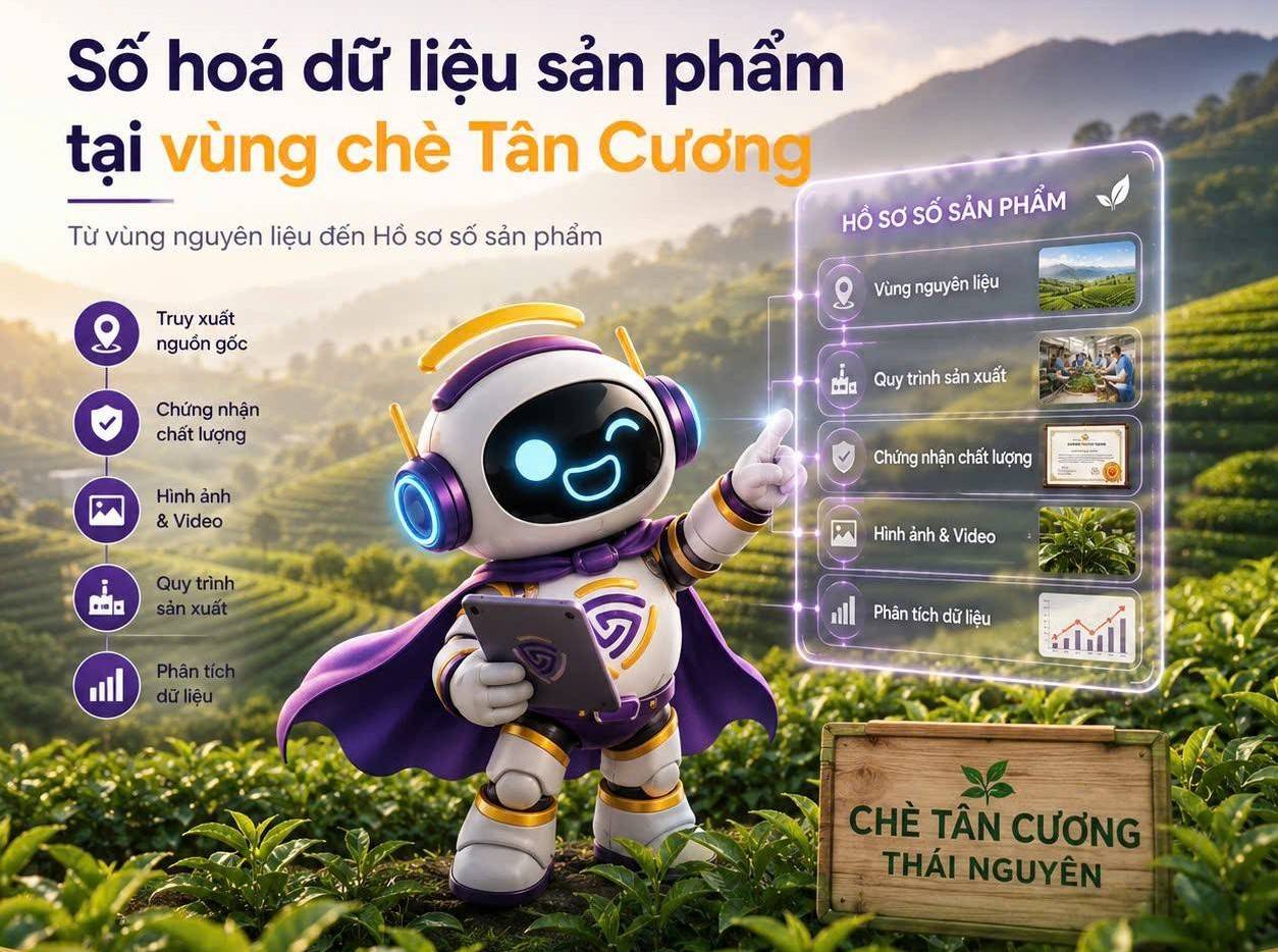 Từ mã QR đến “hồ sơ số”: Khi dữ liệu trở thành lợi thế cạnh tranh của nông sản Việt