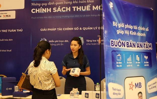 MB giới thiệu Bộ giải pháp tài chính số giúp hộ kinh doanh buôn bán an tâm