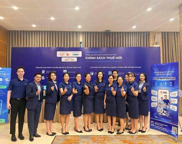  Đại diện Ngân hàng TMCP Quân đội (MB) tại sự kiện