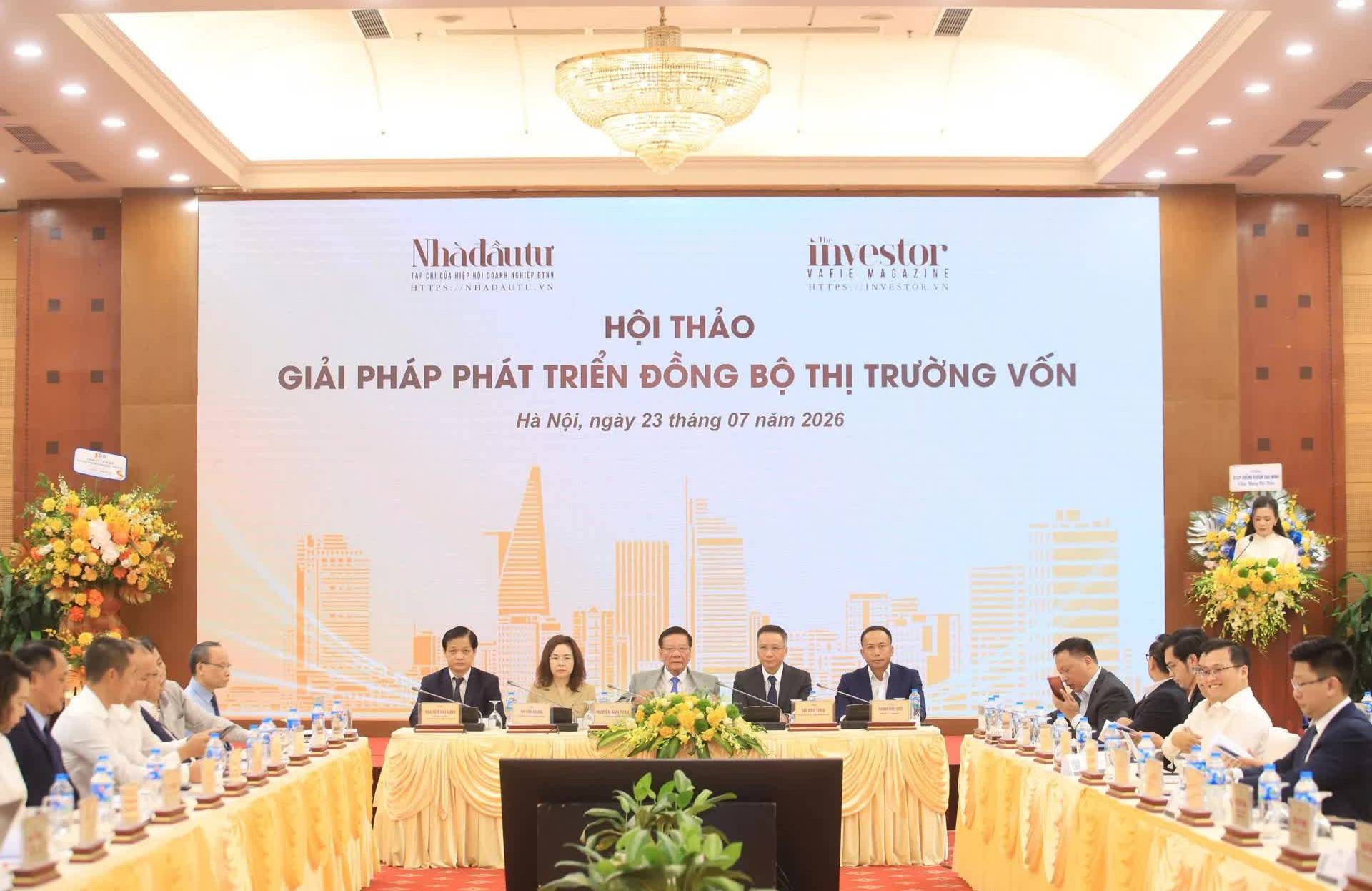 Thị trường vốn cần cú hích thể chế để giảm phụ thuộc vào tín dụng ngân hàng
