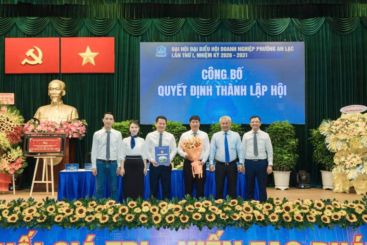 Ông Nguyễn Minh Tâm đắc cử Chủ tịch Hội Doanh nghiệp phường An Lạc: Lực đẩy mới cho kinh tế địa phương