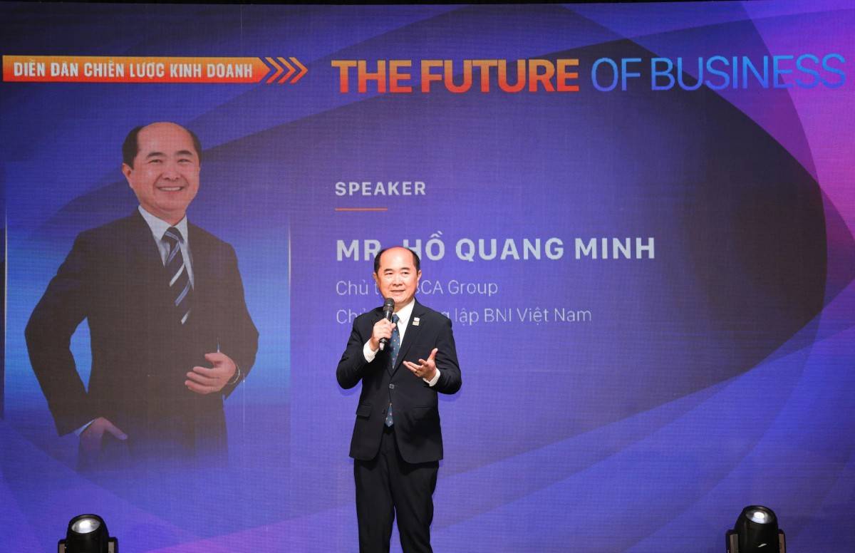  ông Hồ Quang Minh - Chủ tịch BCA Group, Chủ tịch sáng lập BNI Group